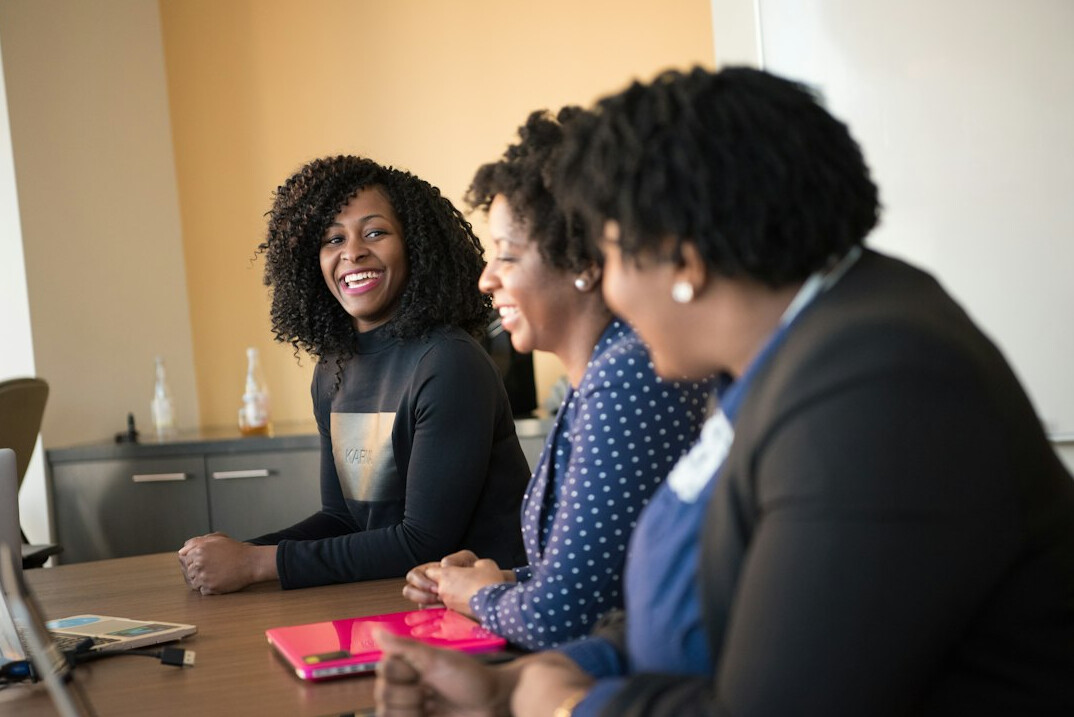 diverse tech team meeting